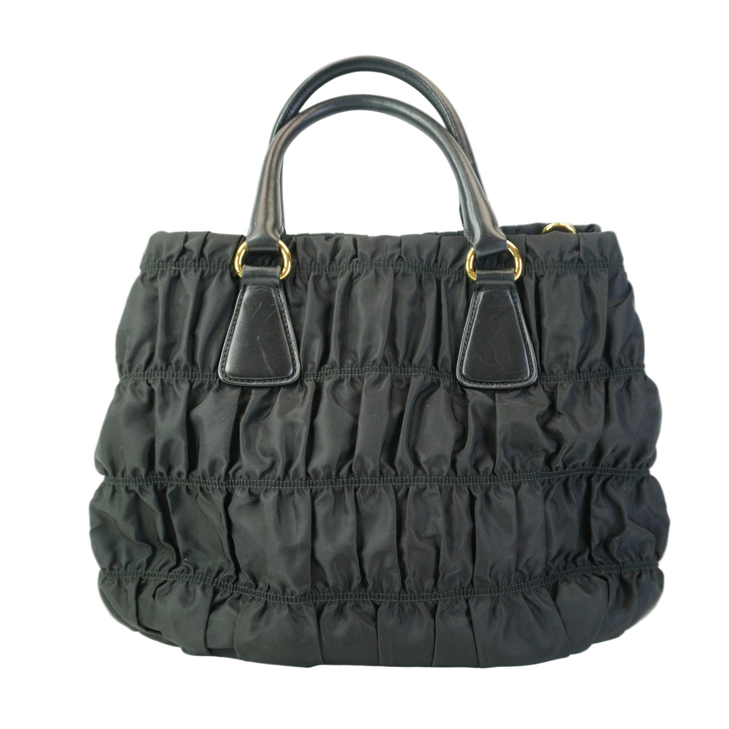 Prada Tessuto Nylon Gaufre GHW Small