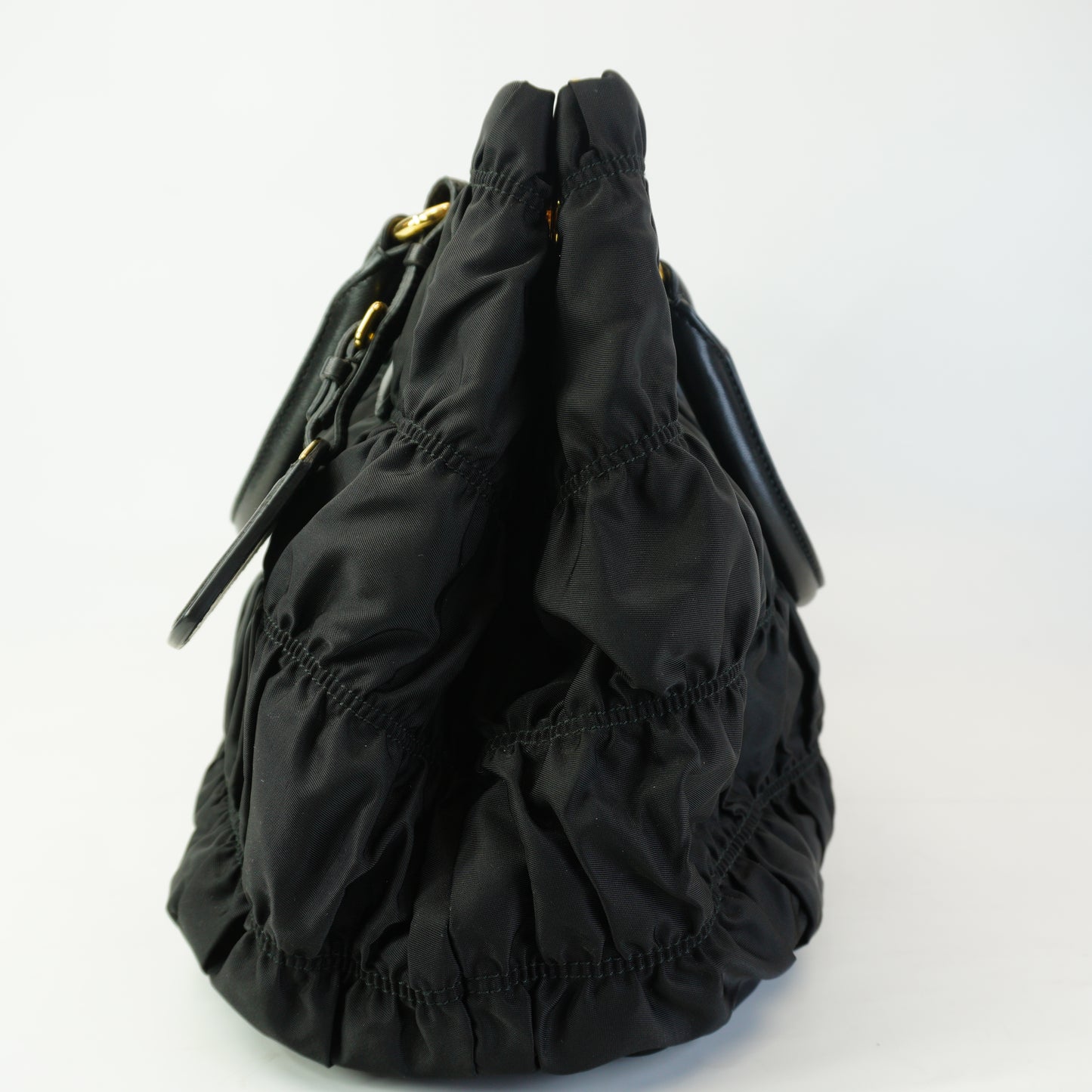 Prada Tessuto Nylon Gaufre GHW Small