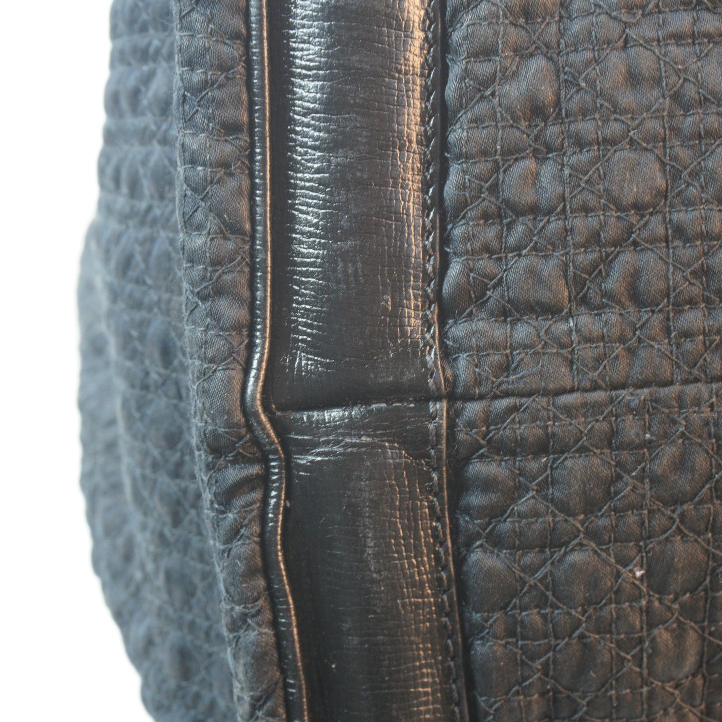 Dior	Karenina Nylon Tote Black GHW