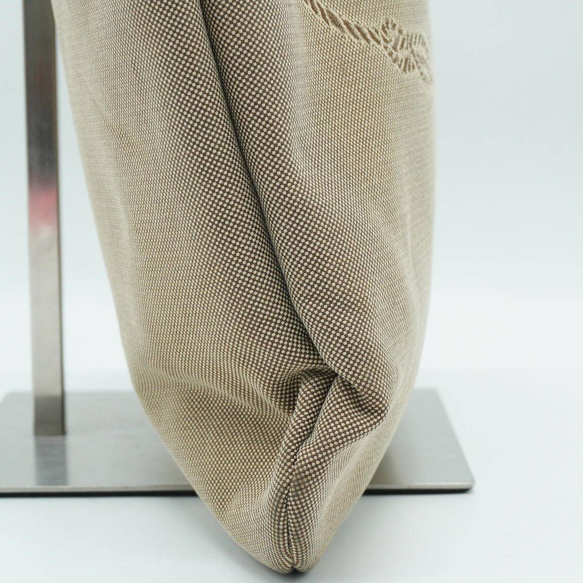 Prada	Vintage Logo Jacquard Canvas Medium Sling bag Beige SHW