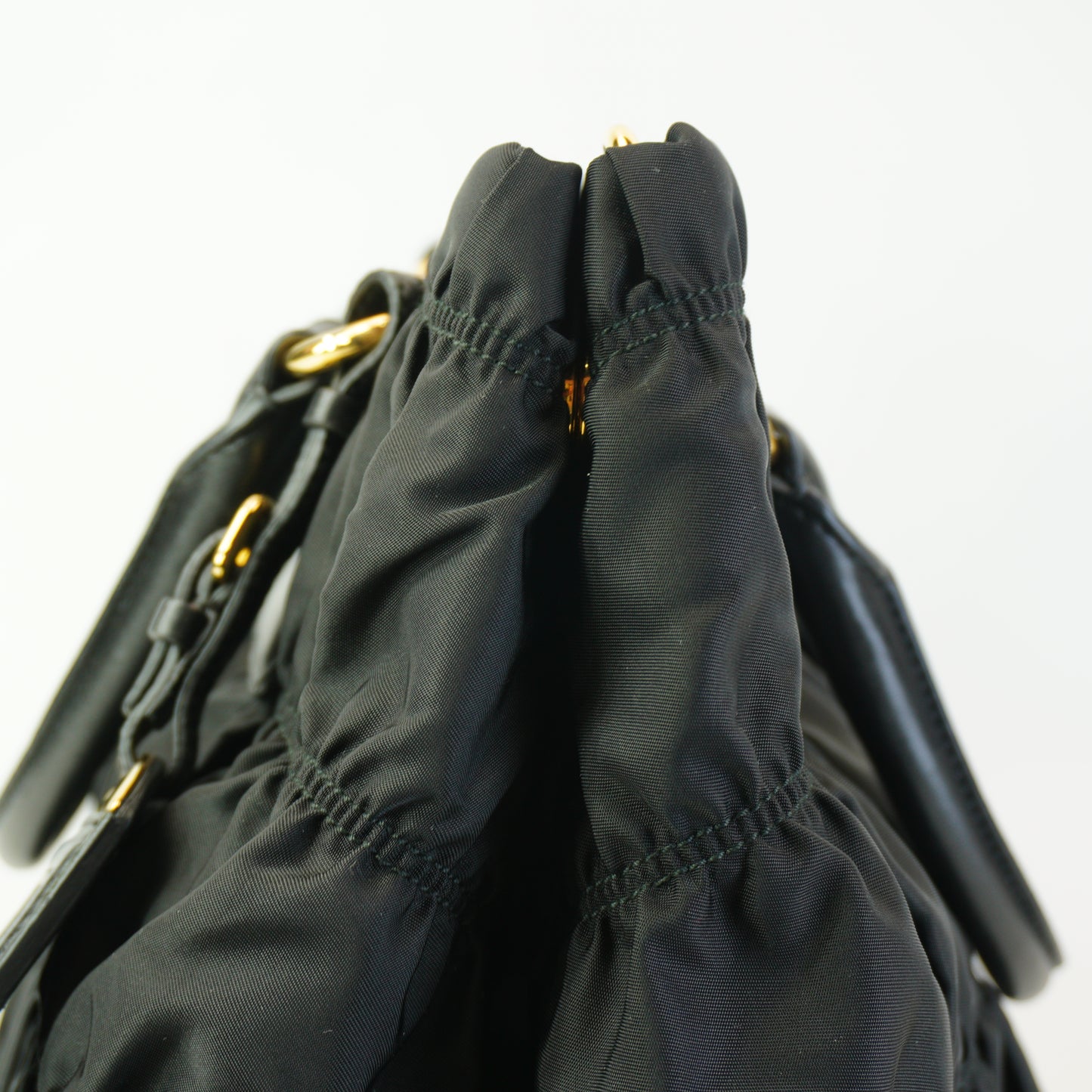 Prada Tessuto Nylon Gaufre GHW Small