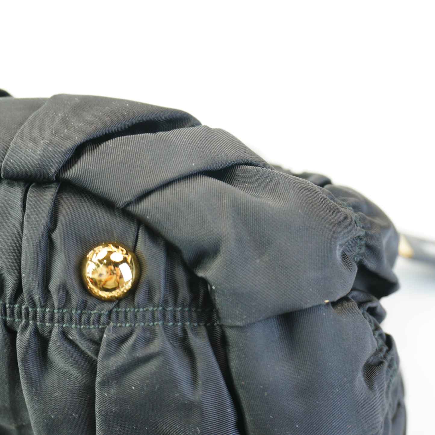 Prada Tessuto Nylon Gaufre GHW Small