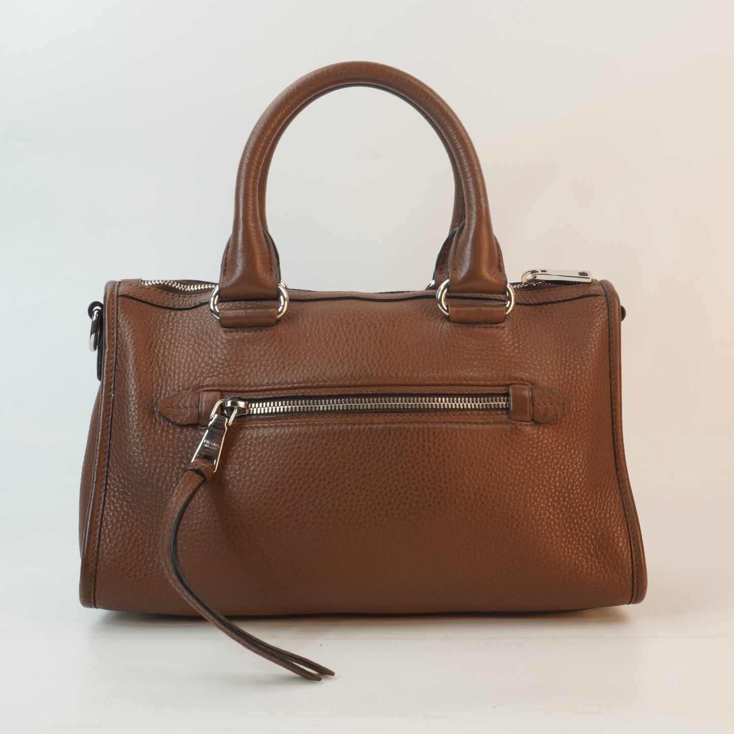 Prada Vitello Diano/Phenix Leather Bauletto Tote Bag