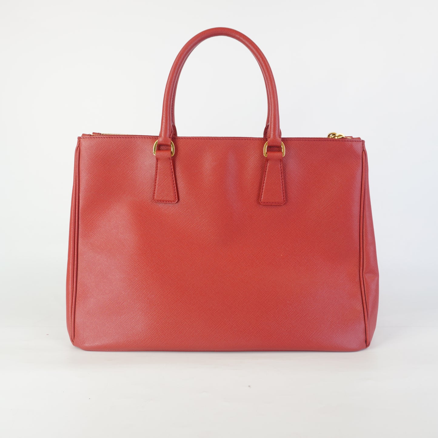 Prada Galleria Tote Red GHW Large