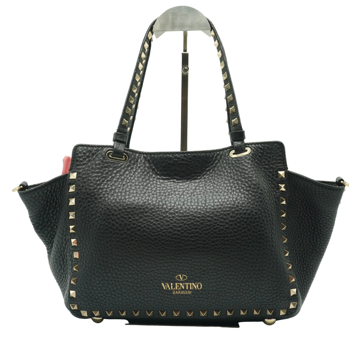 Valentino Garavani Rockstud Bag Black Medium SHW