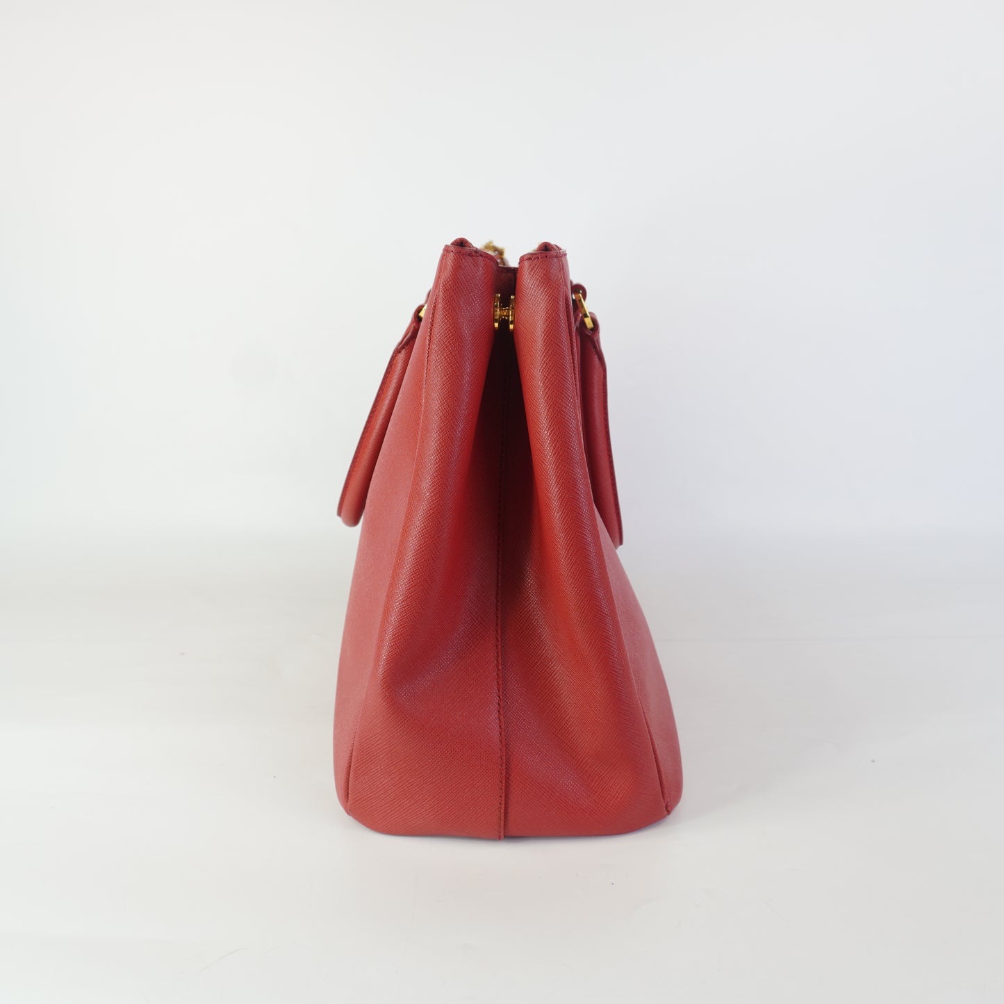 Prada Galleria Tote Red GHW Large