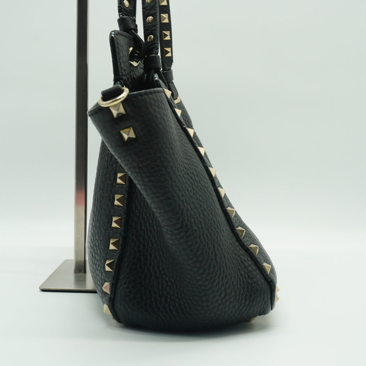 Valentino Garavani Rockstud Bag Black Medium SHW
