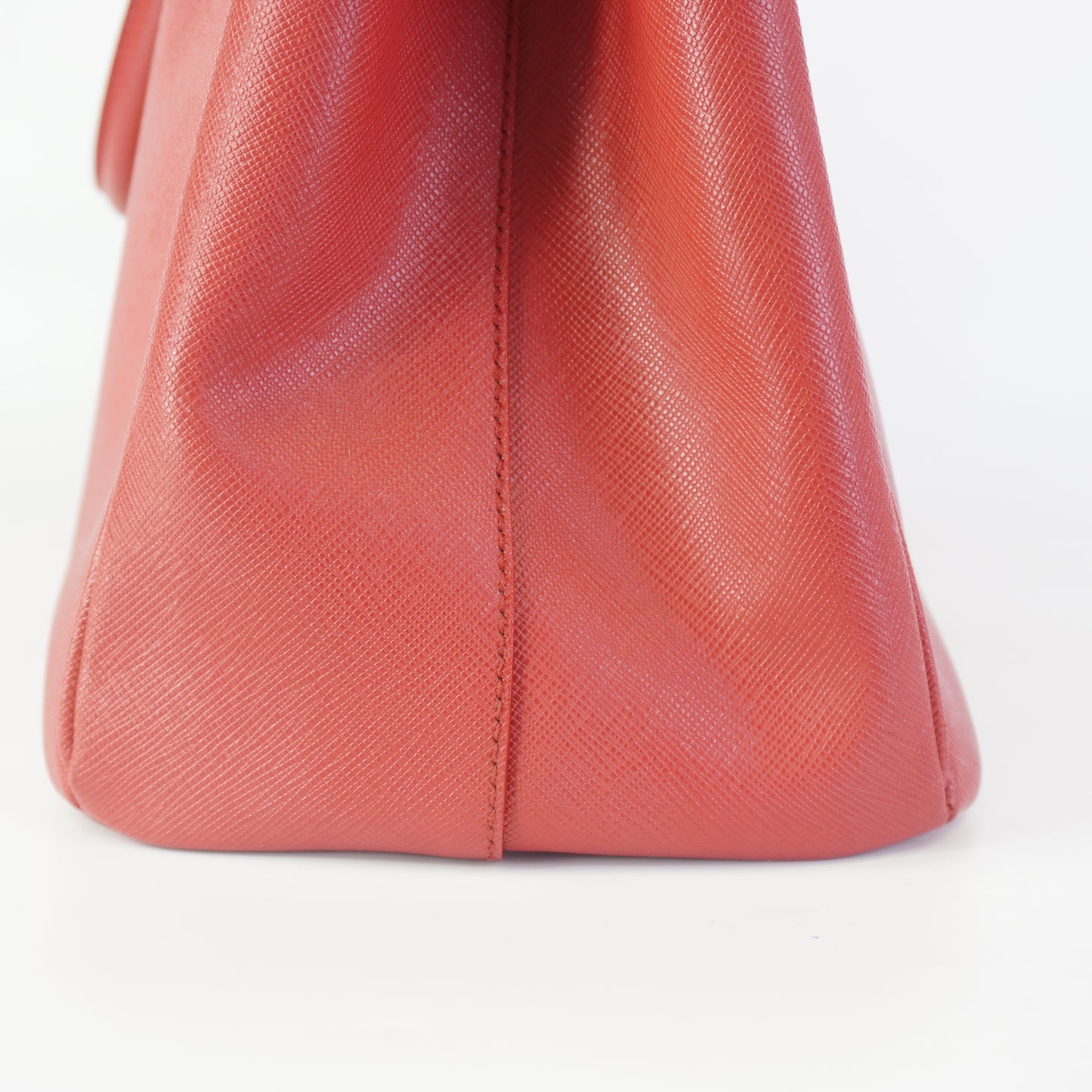 Prada Galleria Tote Red GHW Large