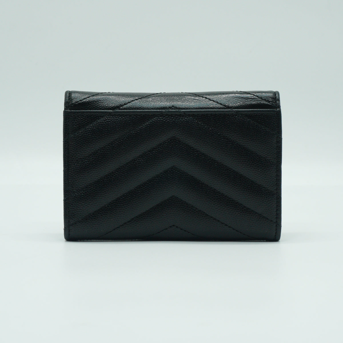 YSL Envelope Wallet Black GHW
