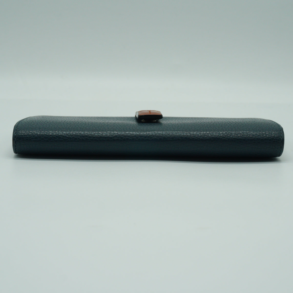 Loewe Large Vertical Calfskin Blue Wallet