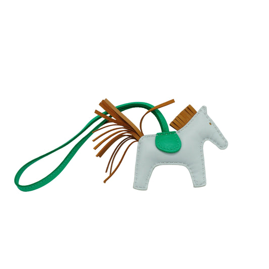 Hermes Rodeo PM Bag Charm (Mustard, Off White, Pink)