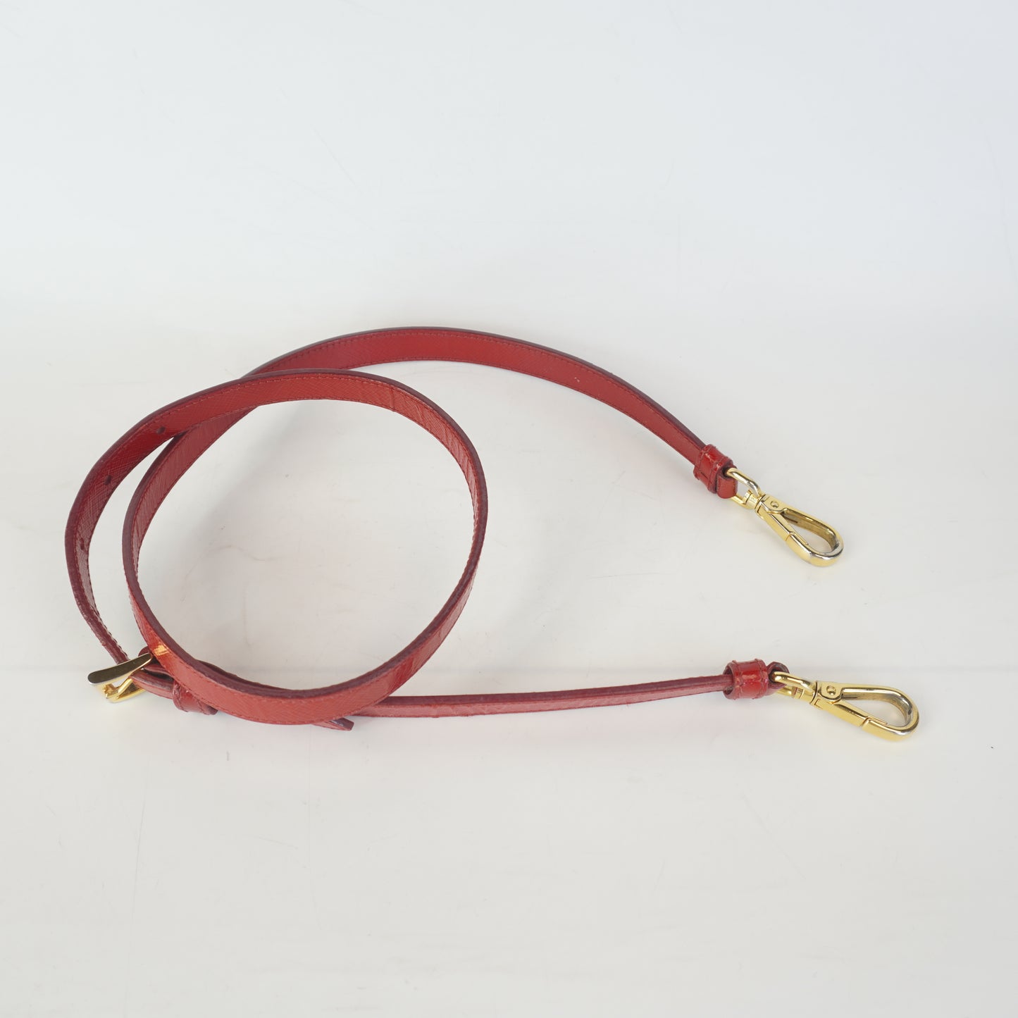 Prada Galleria Saffiano Leather Red GHW Small