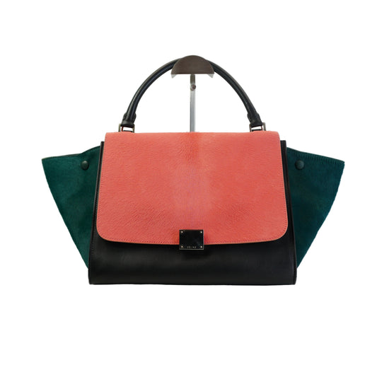 Celine Trapeze Bag Tri-color  Medium SHW