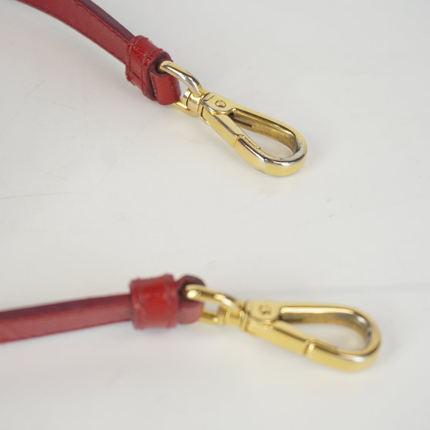 Prada Galleria Saffiano Leather Red GHW Small