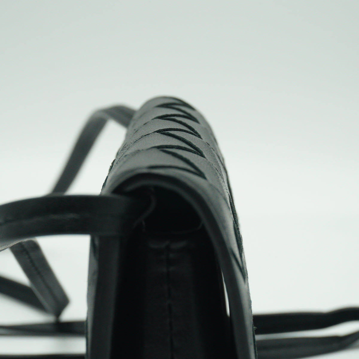 Bottega Veneta Andiamo Intrecciato Black Wallet