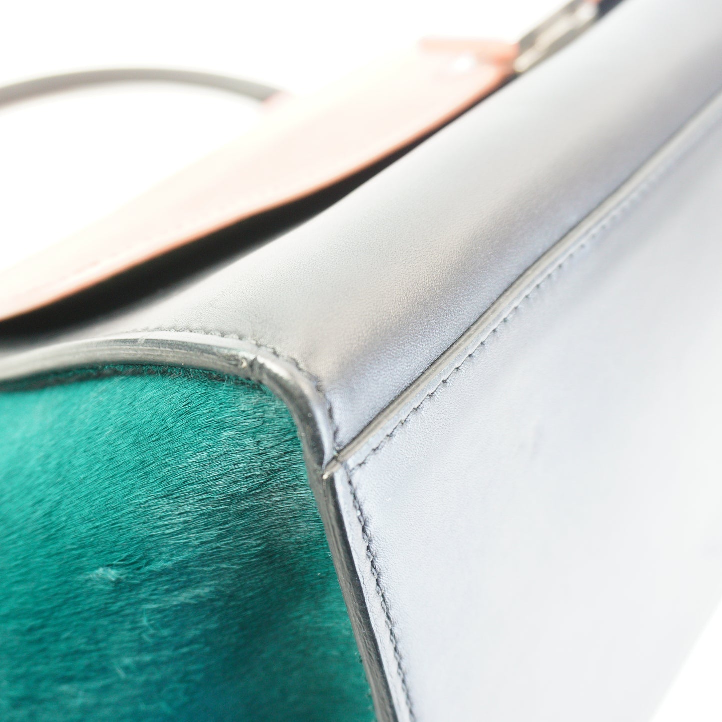 Celine Trapeze Bag Tri-color  Medium SHW