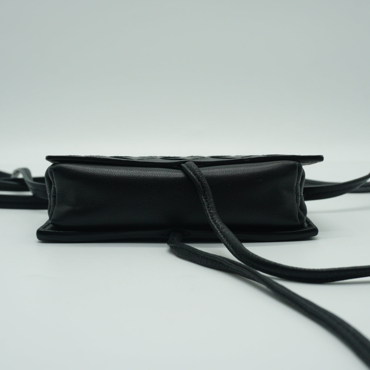Bottega Veneta Andiamo Intrecciato Black Wallet