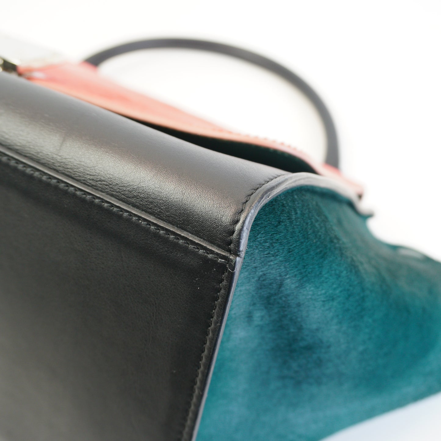 Celine Trapeze Bag Tri-color  Medium SHW