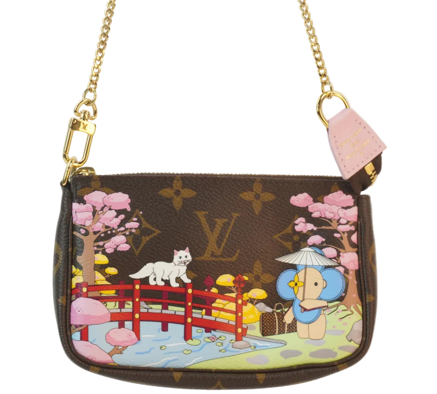 Louis Vuitton	Monogram Garden Mini Pochette