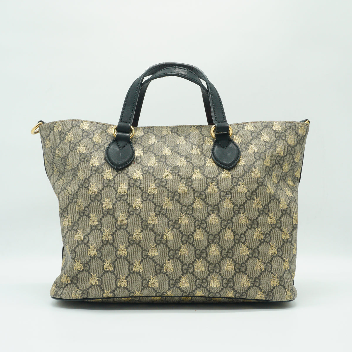 Gucci	GG Supreme Bees Small Soft Tote GHW