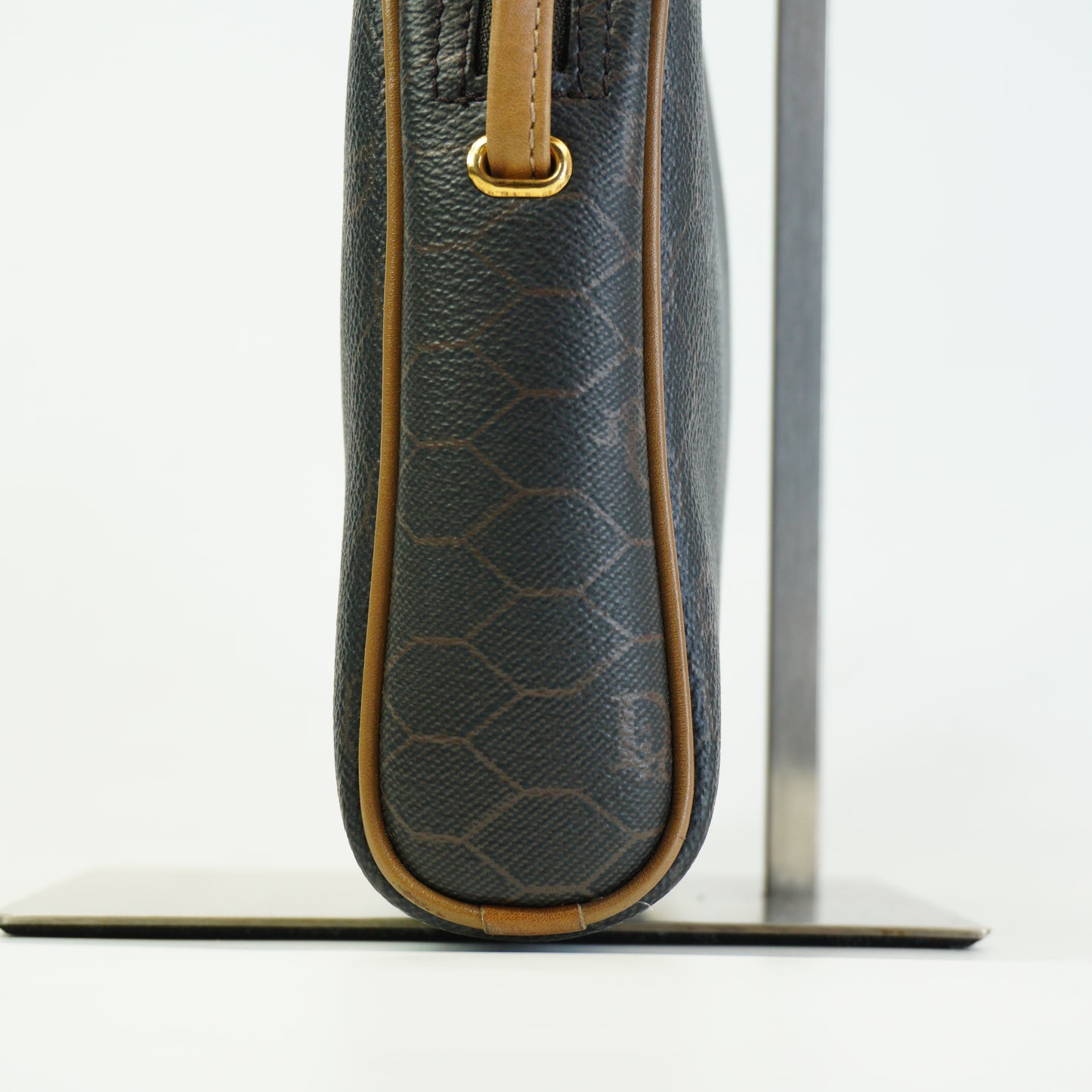 Dior	Honeycomb crossbody bag Black/brown Small GHW