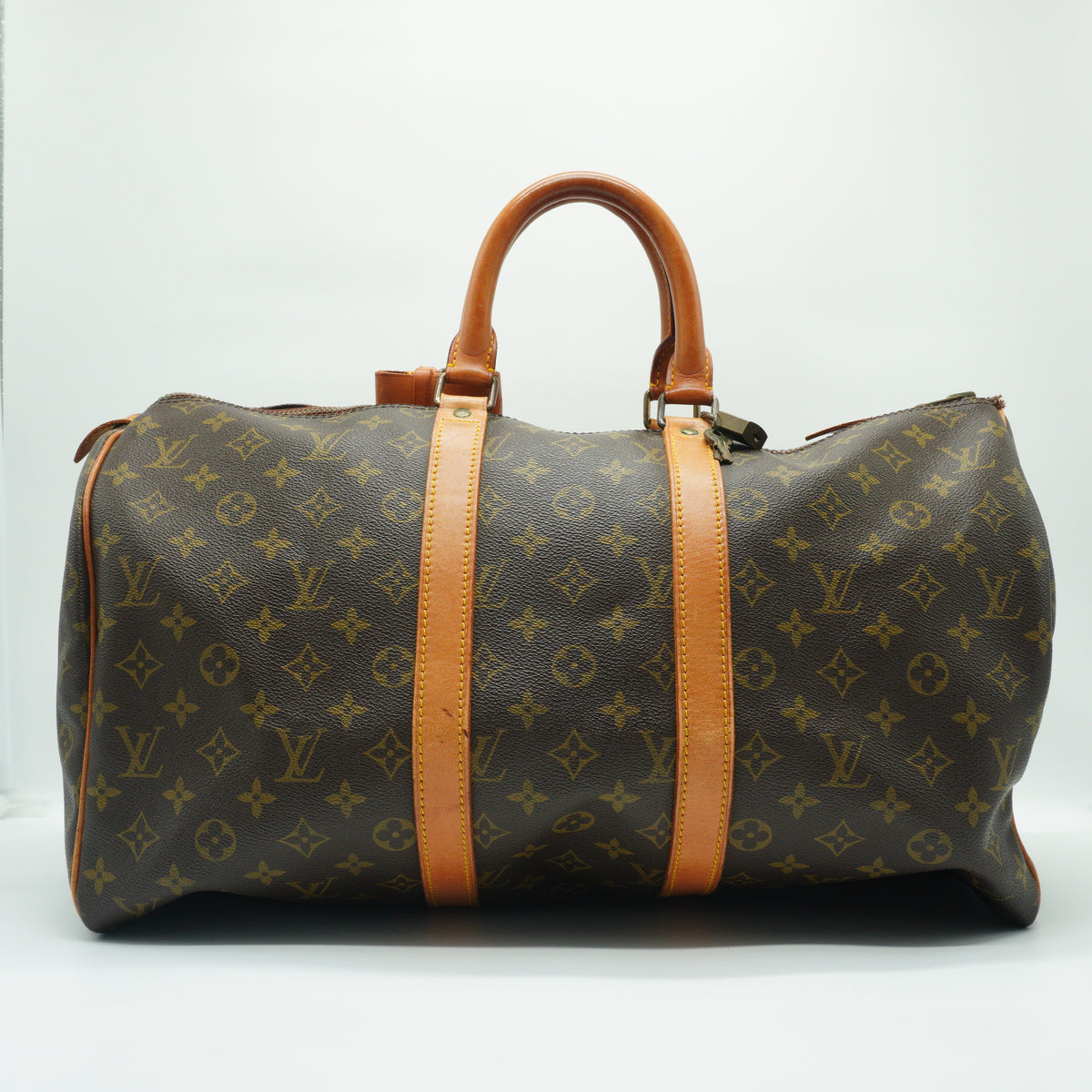 Louis Vuitton Keepal 50 Monogram Canvas Brown GHW