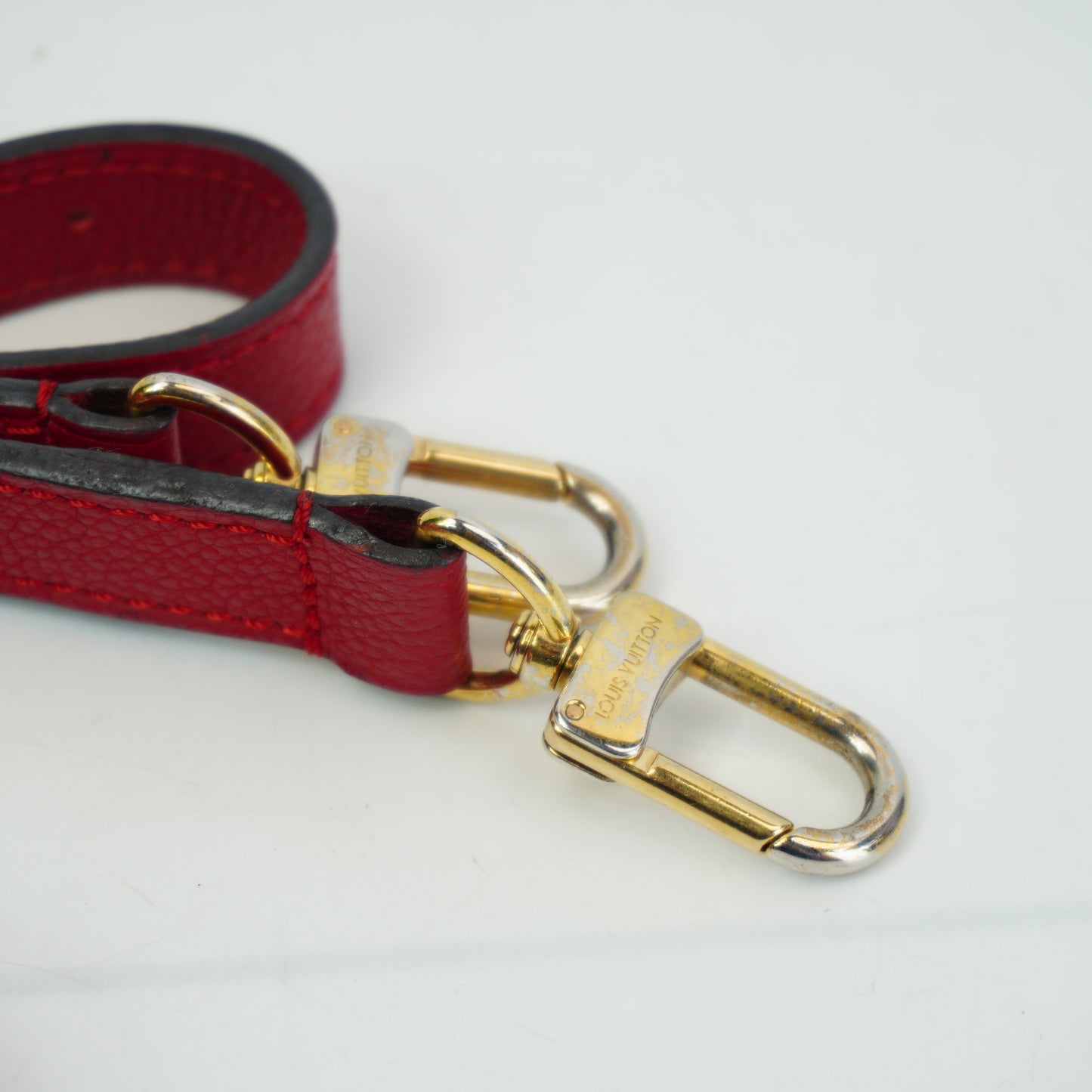 Louis Vuitton	Speedy25 Bandouliere Mono Empriente Red GHW