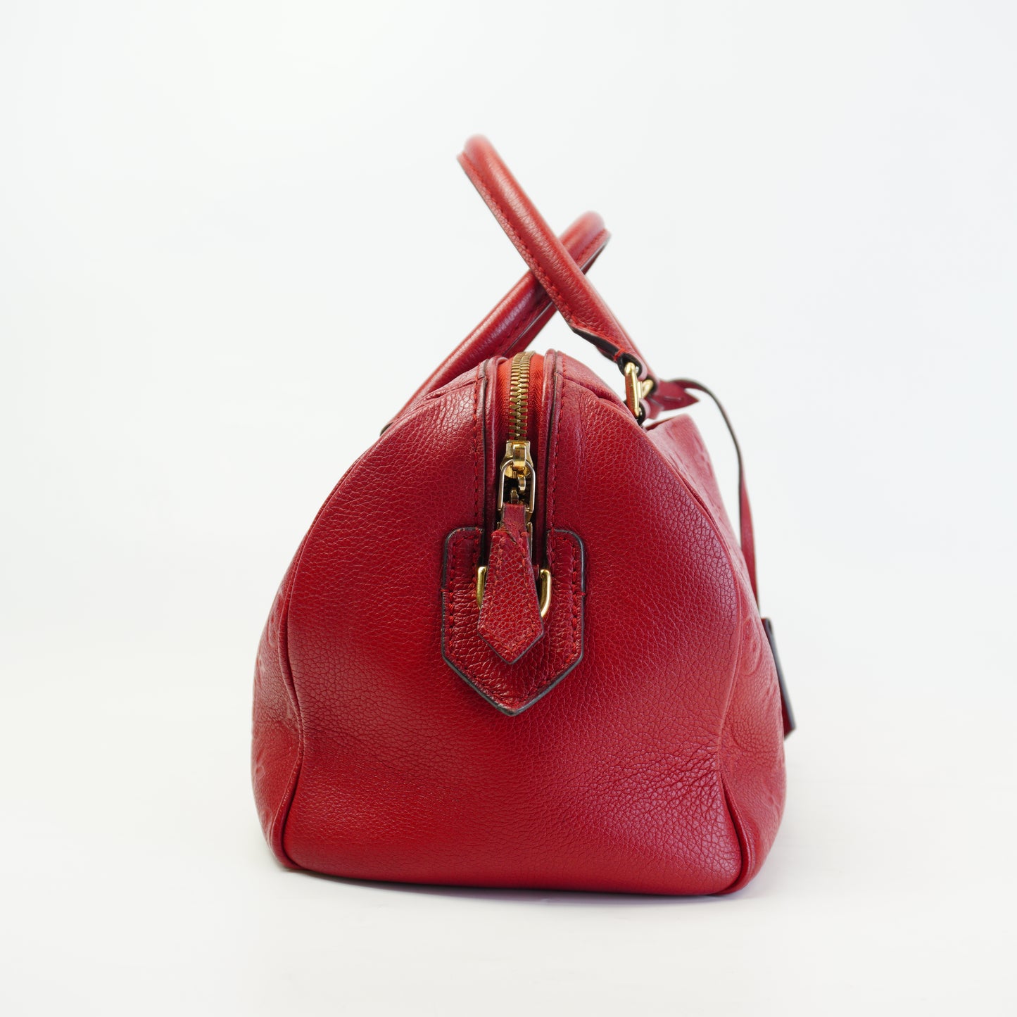 Louis Vuitton	Speedy25 Bandouliere Mono Empriente Red GHW