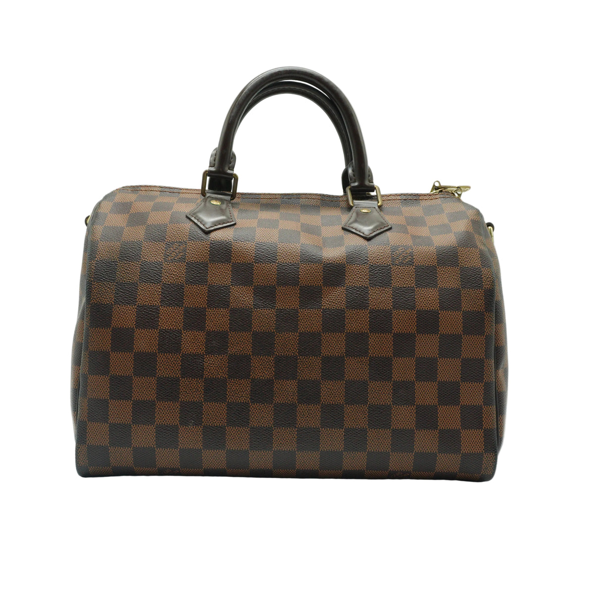 Louis Vuitton Speedy Bando 30 Damier Ebene Brown GHW