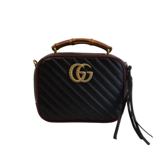 Gucci GG Marmont Metalasse Bamboo