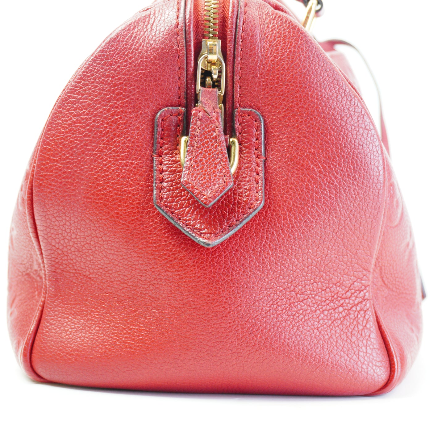 Louis Vuitton	Speedy25 Bandouliere Mono Empriente Red GHW