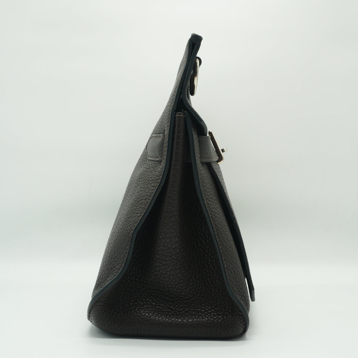 Hermes	Taurillon Clemence Jypsiere 31 Bag Brown SHW