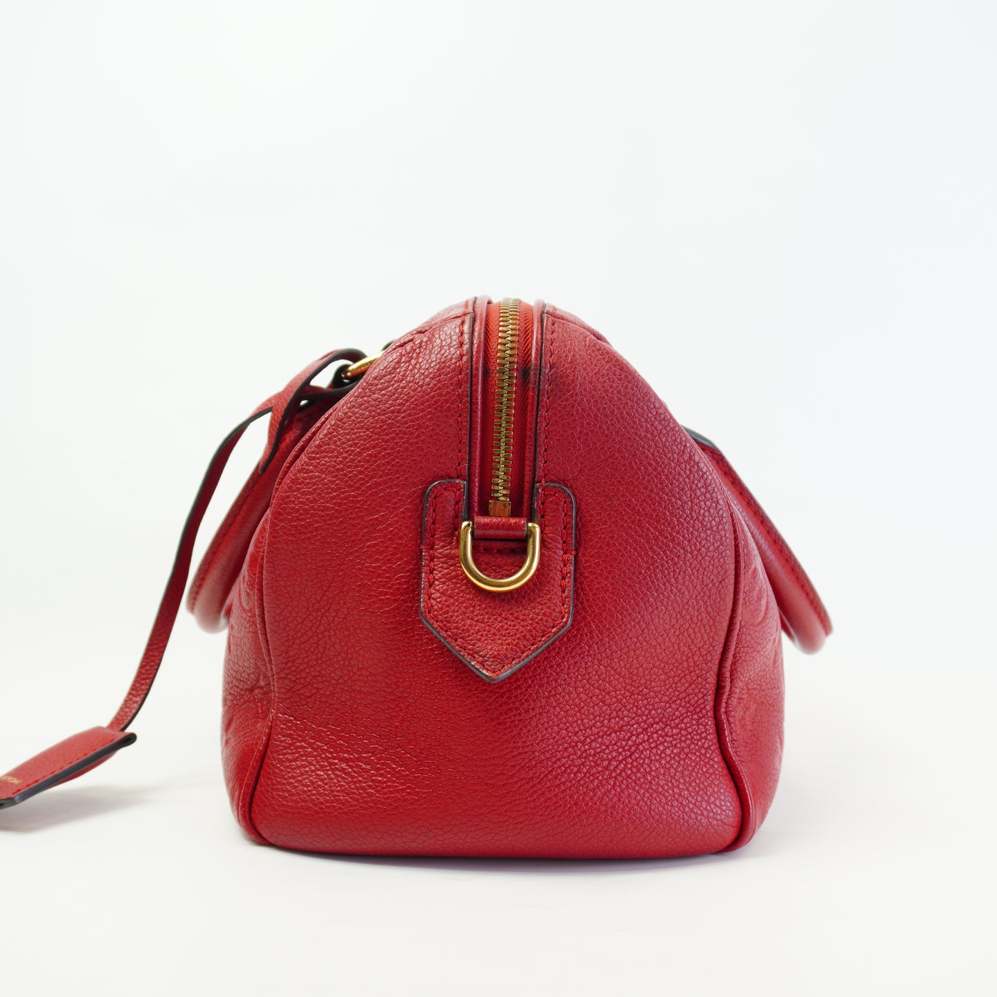 Louis Vuitton	Speedy25 Bandouliere Mono Empriente Red GHW