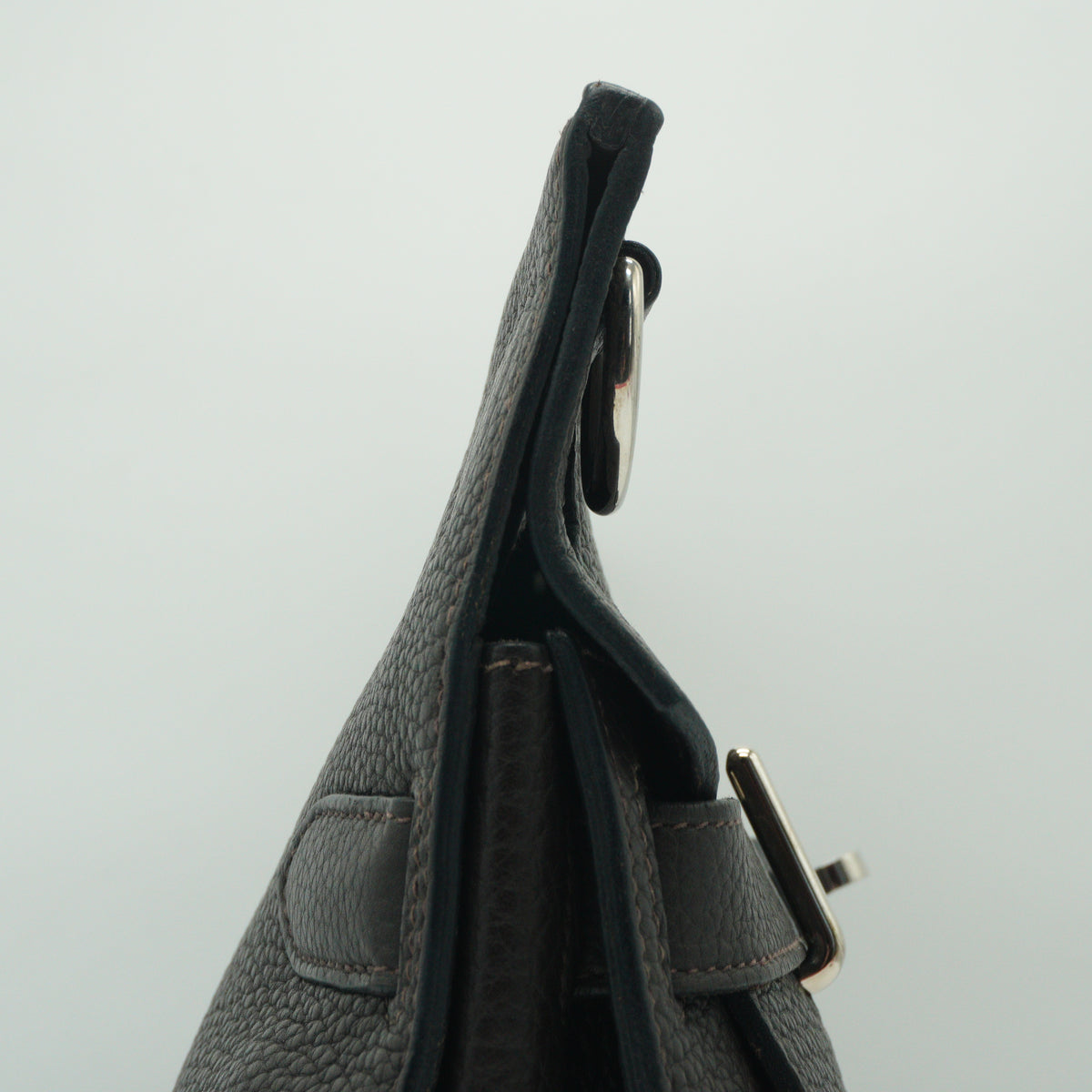 Hermes	Taurillon Clemence Jypsiere 31 Bag Brown SHW