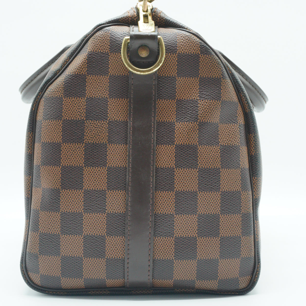 Louis Vuitton Speedy Bando 30 Damier Ebene Brown GHW
