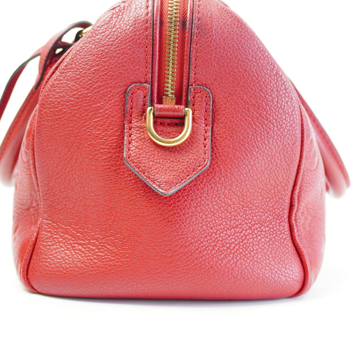 Louis Vuitton	Speedy25 Bandouliere Mono Empriente Red GHW