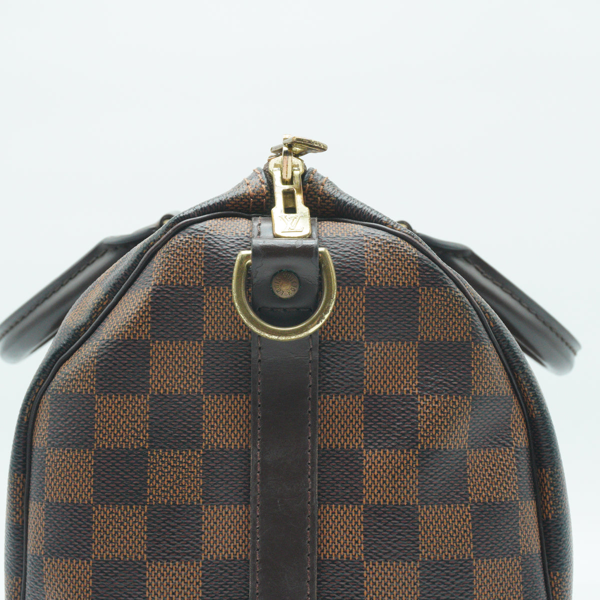 Louis Vuitton Speedy Bando 30 Damier Ebene Brown GHW