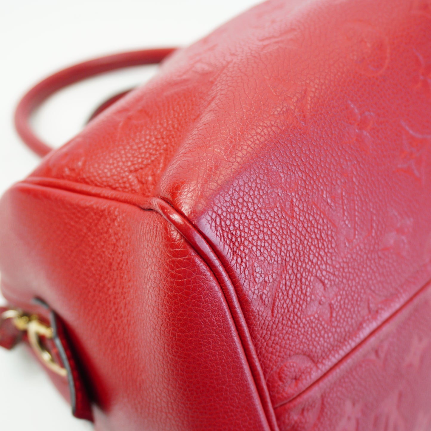 Louis Vuitton	Speedy25 Bandouliere Mono Empriente Red GHW