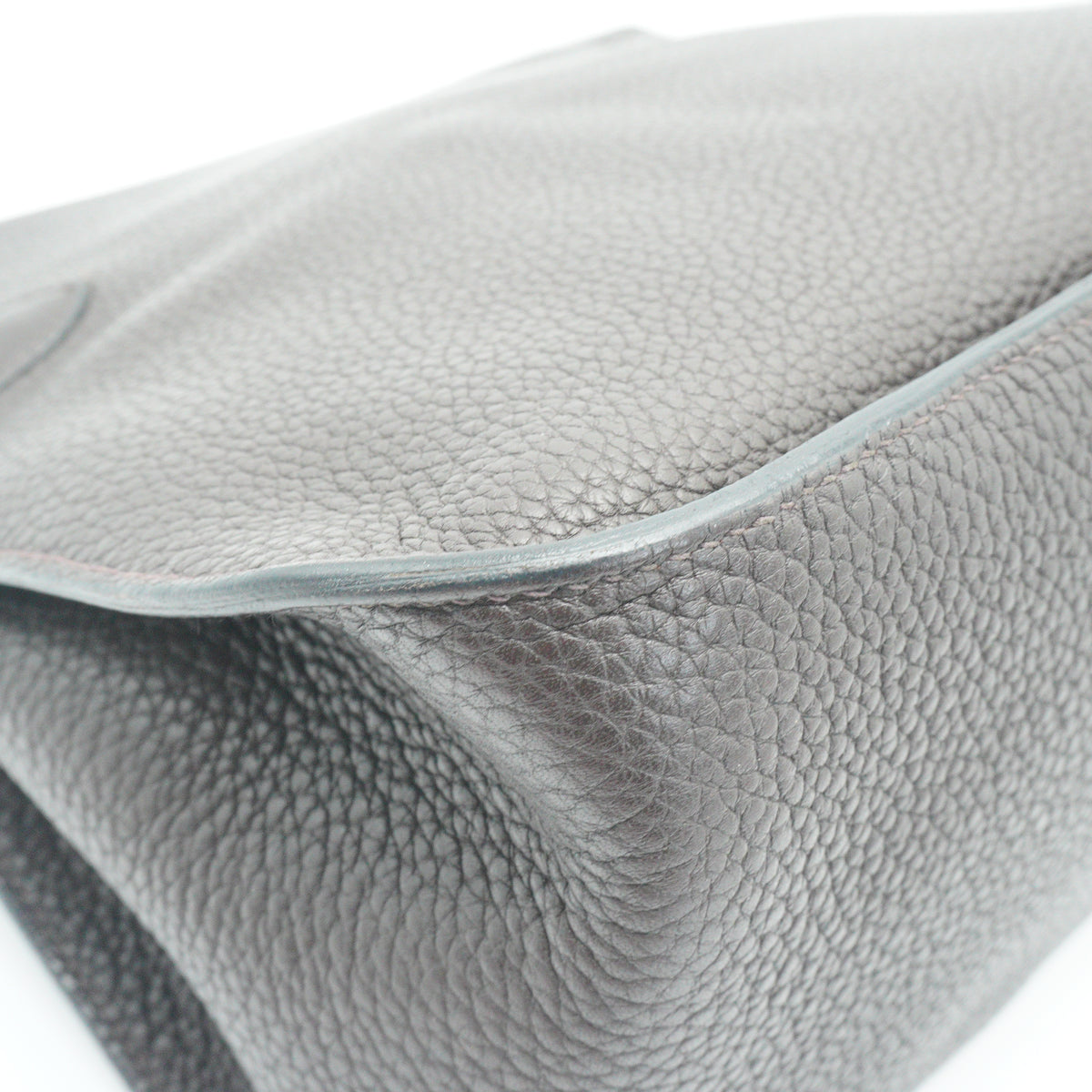 Hermes	Taurillon Clemence Jypsiere 31 Bag Brown SHW