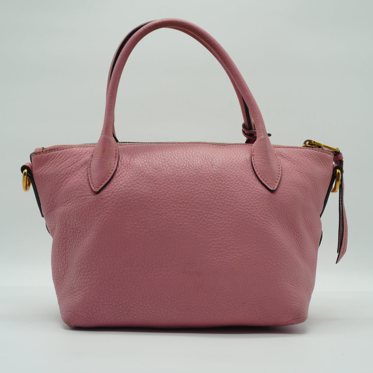 Prada Vitello Daino Medium Pink GHW