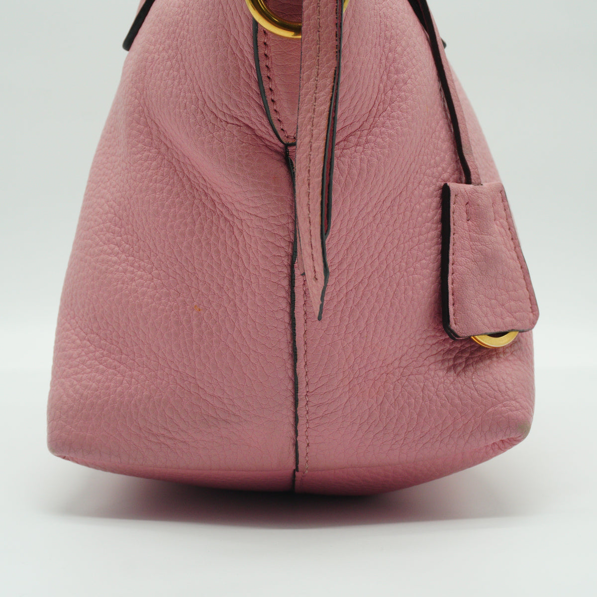 Prada Vitello Daino Medium Pink GHW