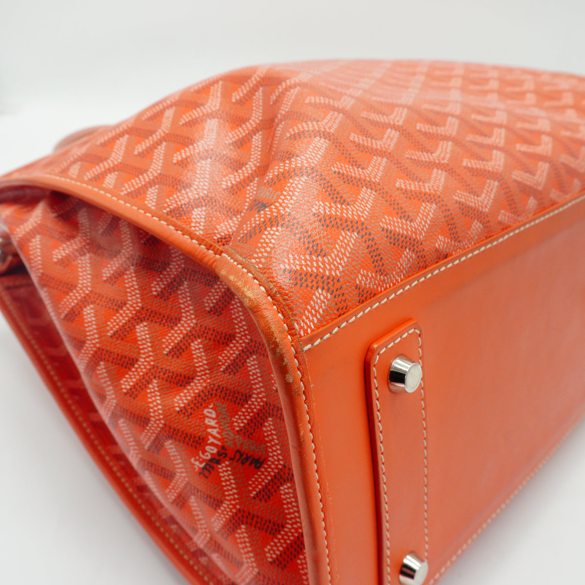 Goyard	Marquises Tote Bag Orange Medium SHW