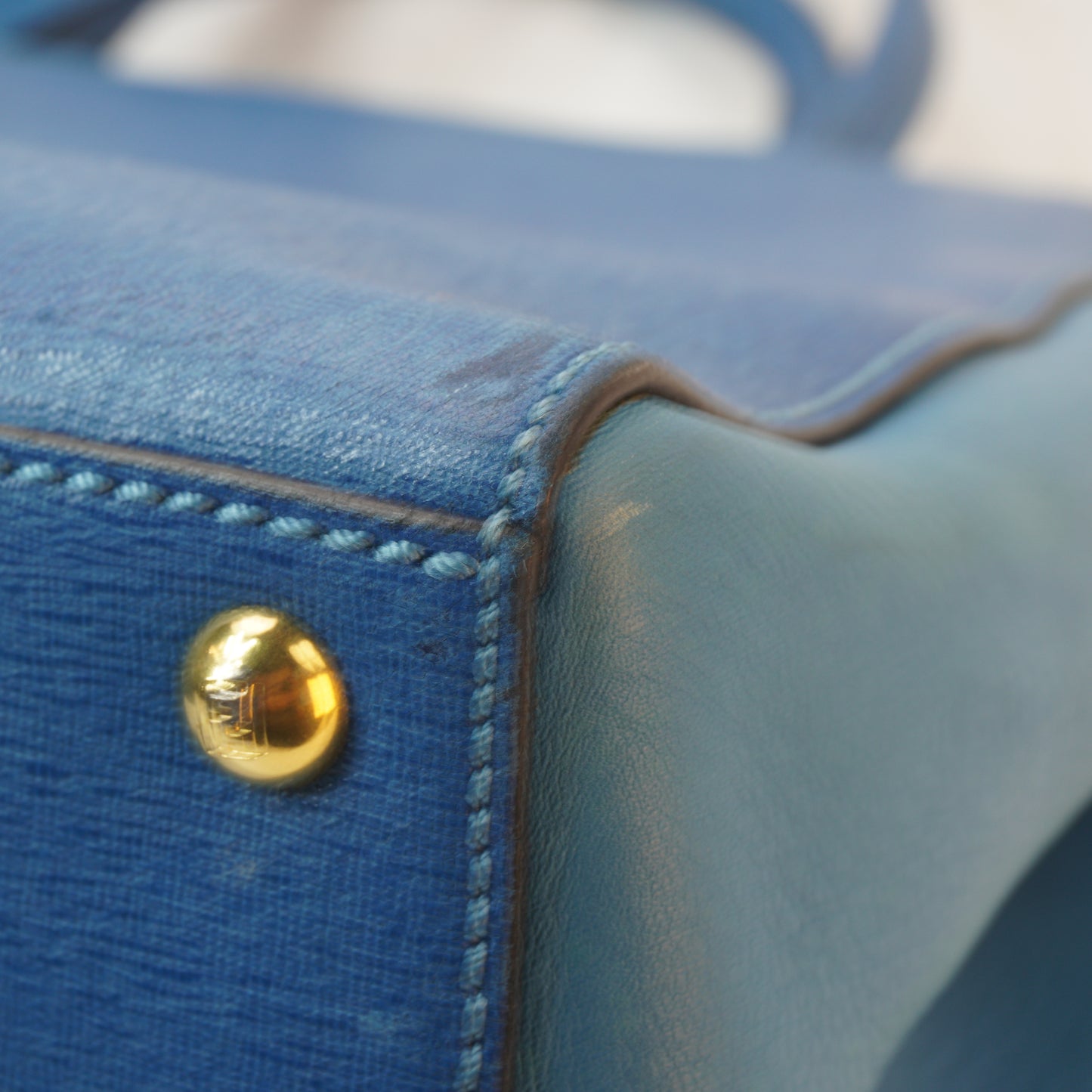 Fendi Vitello Elite 2 Jours Tote GHW Medium