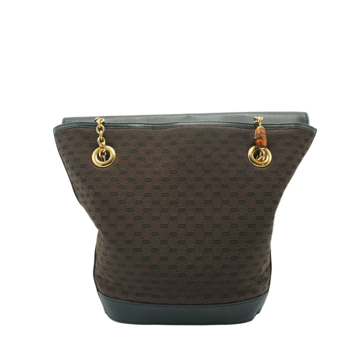 Gucci	Micro GG Supreme Bucket Bag Brown GHW