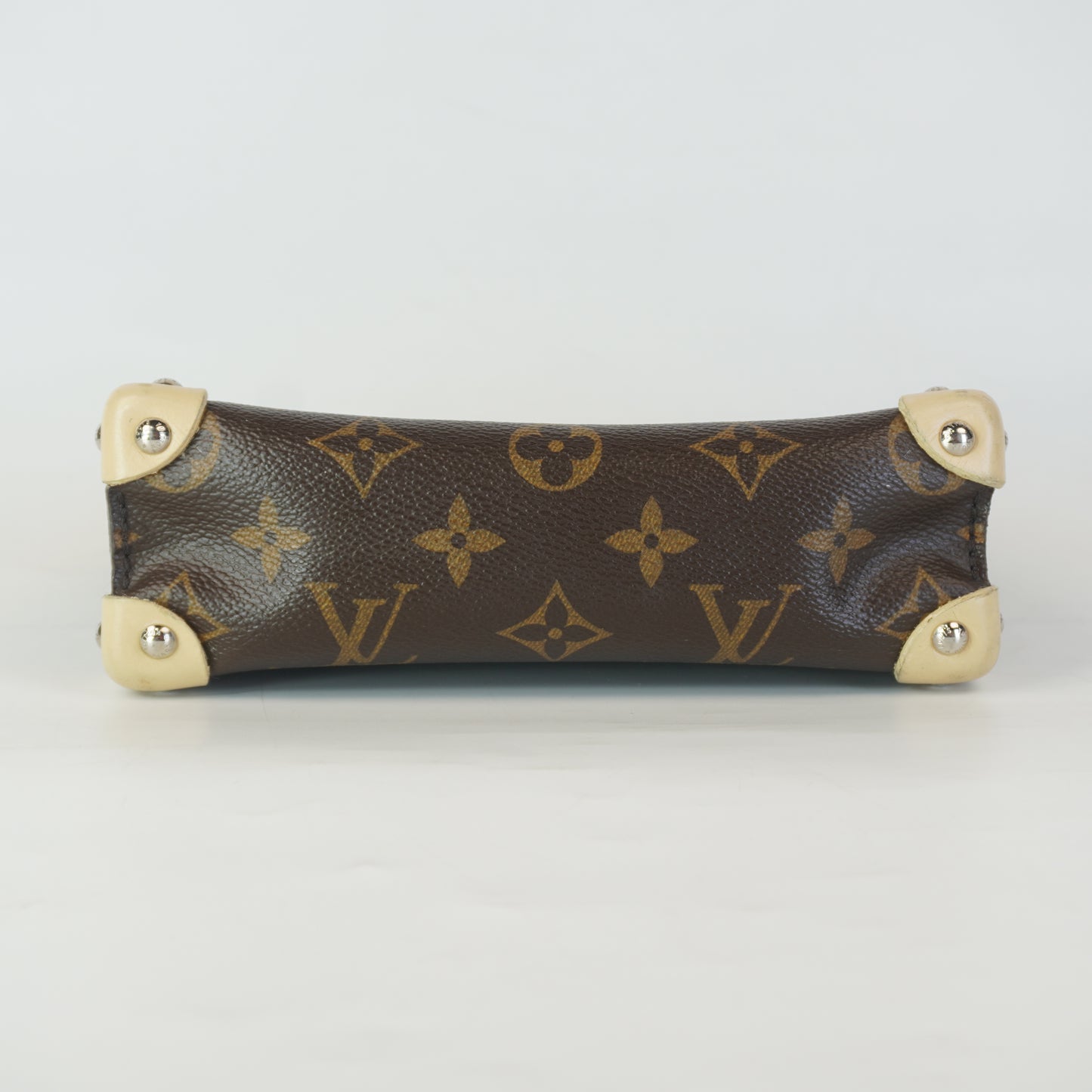 Louis Vuitton	Tribal Mask Pochette Monogram Yellow Trims