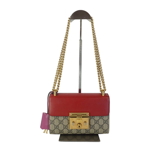 Gucci Interlocking Red & Pink