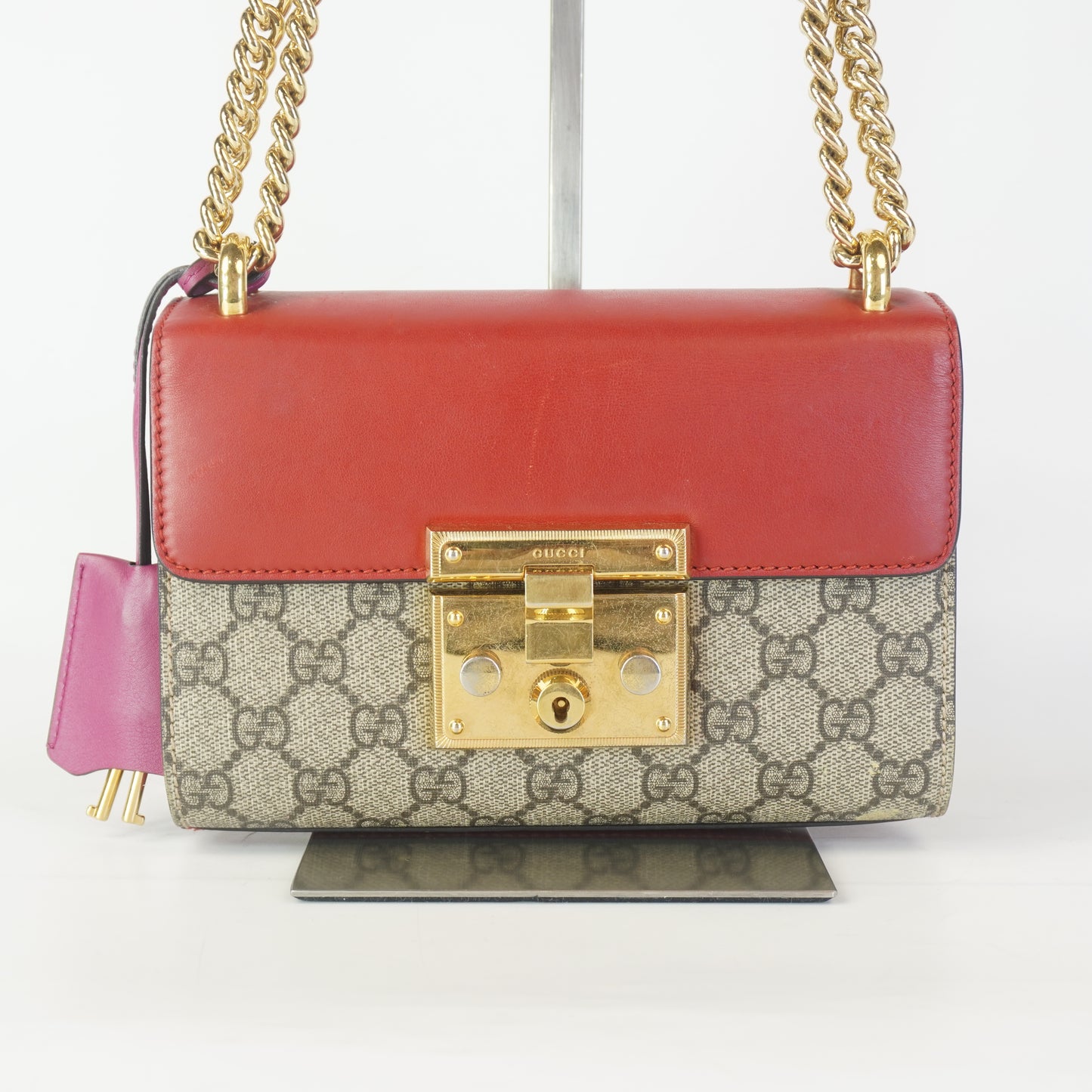 Gucci Interlocking Red & Pink