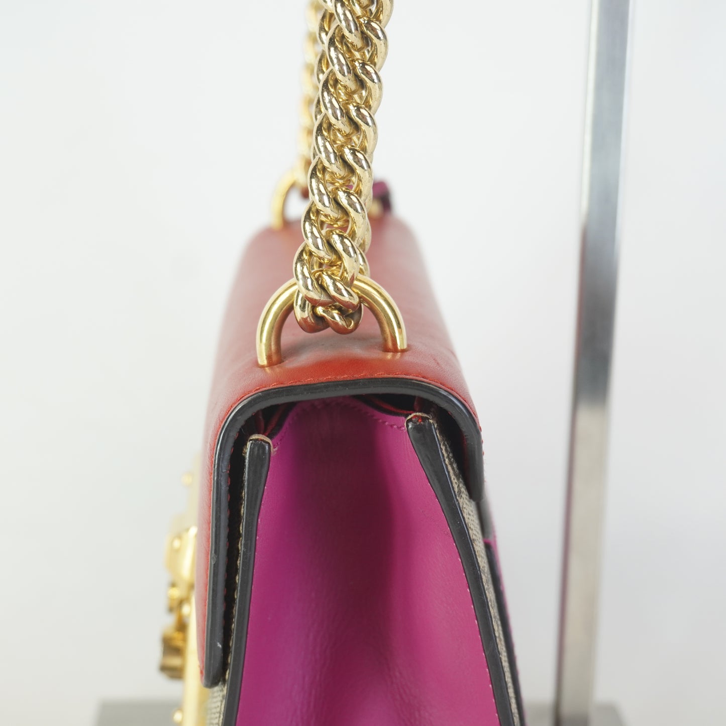 Gucci Interlocking Red & Pink