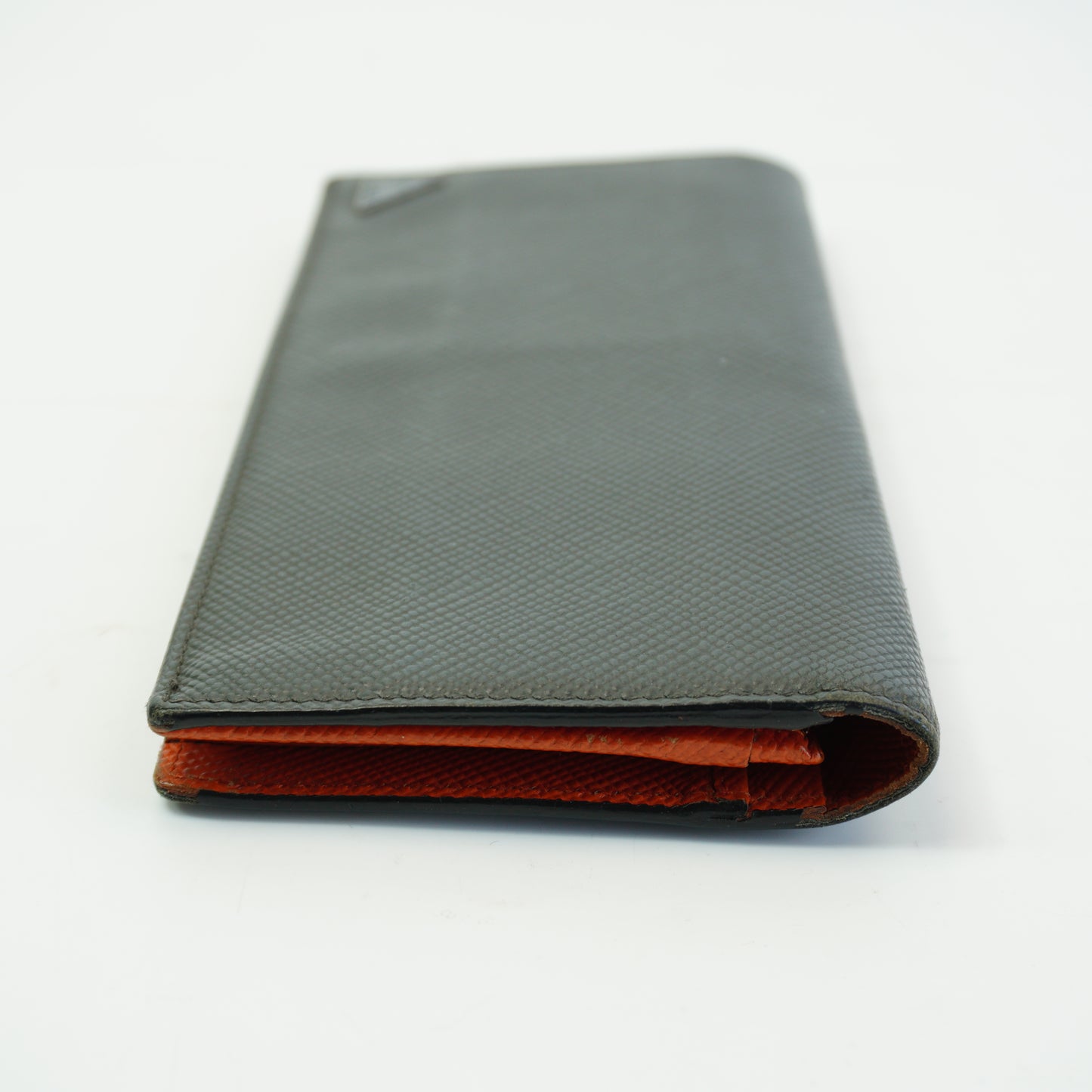 Prada Saffiano Leather long Flap Wallet