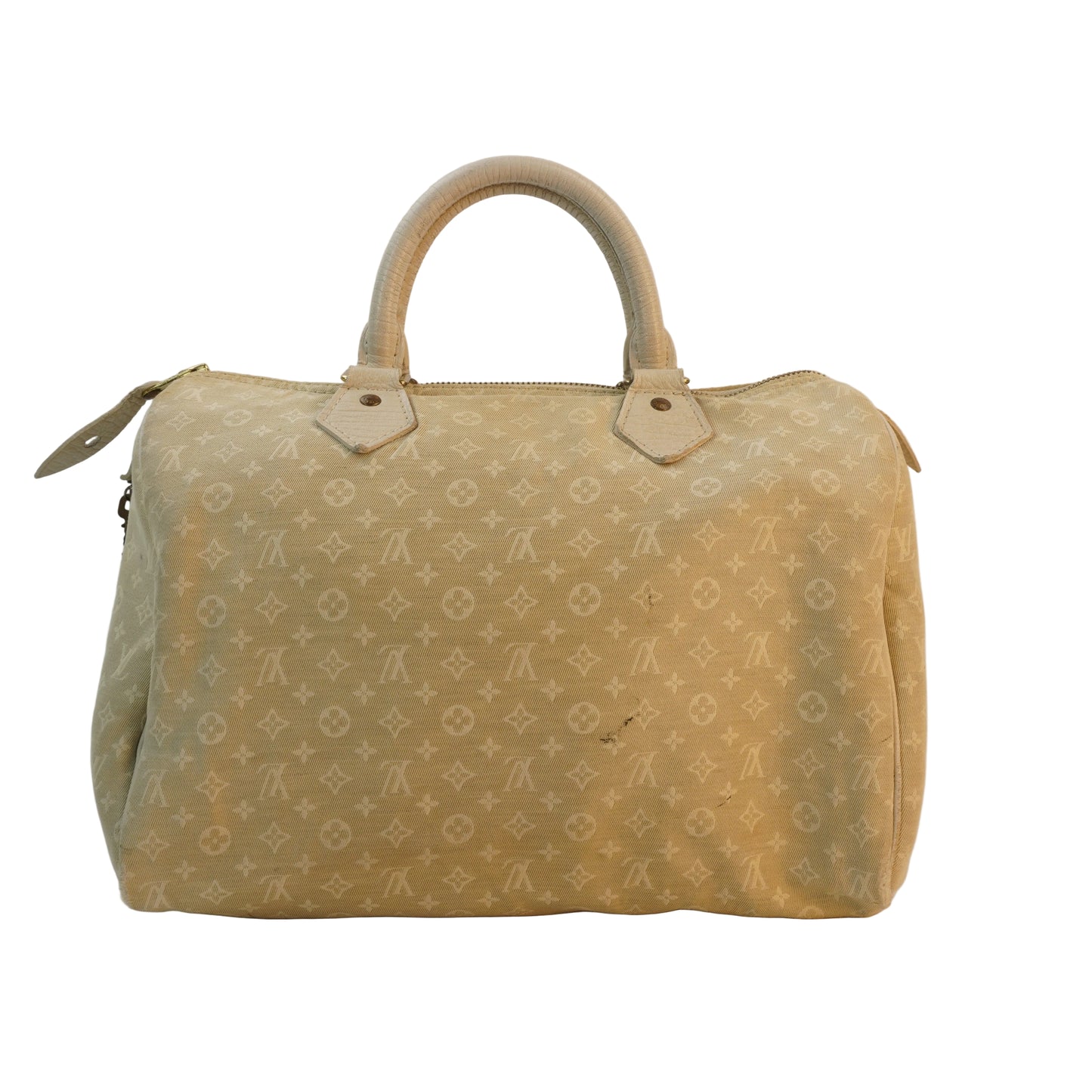 Louis Vuitton	Monogram Mini-Lin Speedy 30 GHW